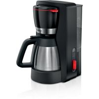 cafetera de goteo bosch tka6m273 11 l 12 tazas negra con apagado automatico