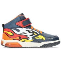 geox zapatillas altas j369cb navyorange para nino
