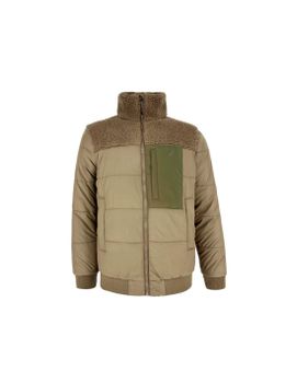 Chaqueta de Casual Anorack Joluvi Ushuaia Gris Fosil Uva Catawba - Rosa Palo