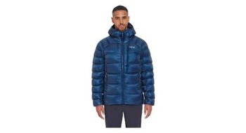 Chaqueta de plumon rab mythic ultra azul hombre