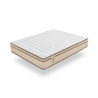 colchon hybrid marron 25 cm - 180x200 cm - moonia