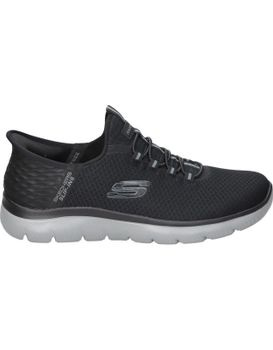 Zapatillas Veganas Para Hombre Skechers Slip-ins Summits High Range 232457-bkcc Negro 41