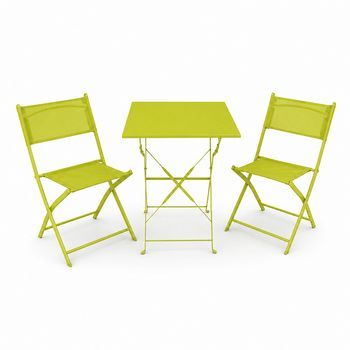 Conjunto De Jardín Bistro Set Verde