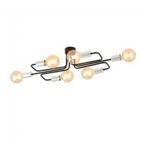 plafon de techo vender plata 6 luces