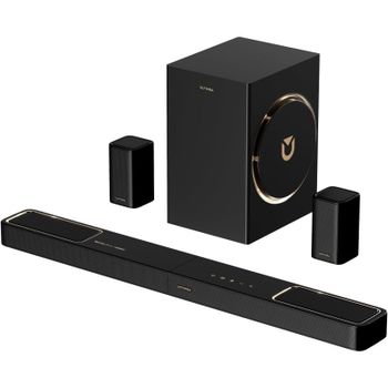 Barra de Sonido Ultimea Skywave F40 BOOM 5.1.2 320W Bluetooth eARC Dolby Atmos Negra