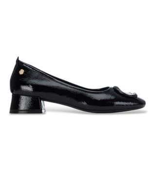 Carmela para mujer. 16436301-NEGRO Bailarinas de Piel 164363 negro (40), 3 a 5cm, Ninguno, Casual, Clásico, Charol