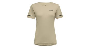 Camiseta gore wear contest 2 0 beige mujer