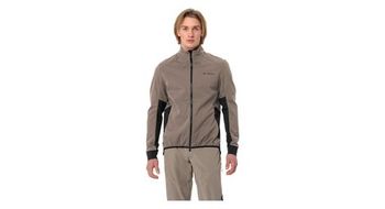 Chaqueta softshell mtb vaude moab pro gris  hombre