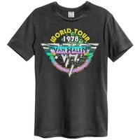 amplified clothing camiseta world tour 78 para hombre