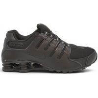 nike deportivas moda shox nz triple black para hombre
