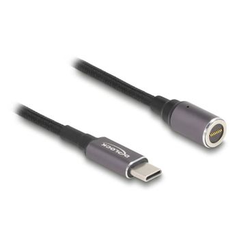 Cable de carga USB-C a conector magnético DeLOCK 8 pines 1,8 m