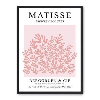 Cuadro Matisse Papers Decoupes