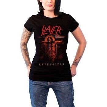 Slayer Tops y Camisetas RO3484 para mujer