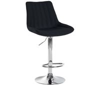 taburete de bar toni en tela 50x495x91-112 cm