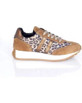 de PACO HERRERO SNEAKER LEOPARDO TIRAS CAMEL VARIOS COLORES