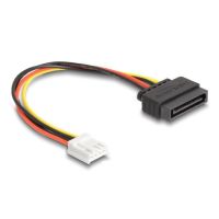 cable de alimentacion delock sata 15 pines a floppy 4 pines 15 cm