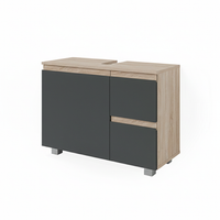mueble bajo lavabo j-shape 80 x 608 cm vicco