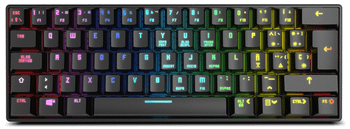 TECLADO MECANICO GAMING KROM KLUSTER RGB - MINI KEYBOARD