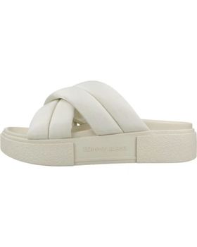 de TOMMY JEANS SANDALIAS MUJER MODELO FLATFORM SANDAL COLOR BLANCO ACG