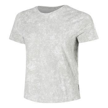 Under Armour Velociti Pro Print  Camiseta de running Mujeres - gris, plateado