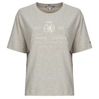 tommy hilfiger camiseta varsity crest rlx ss tee para mujer