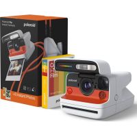 camara instantanea polaroid flip pelicula 79x79mm sensor auto bluetooth flash blanca  color film