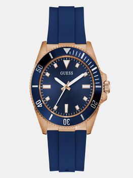 Reloj Analógico De Silicona De 43 Mm