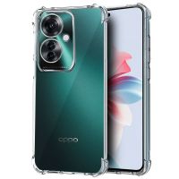 cool carcasa antishock transparente para oppo reno 11f 5g
