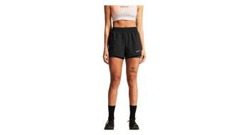 Craft pantalon corto adv essence negro mujer 2 en 1