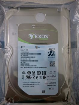 Disco Duro SATA Exos ST4000NM000A 4TB 7E8 7.2K 6Gb/s 256MB 3.5