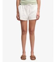 superdry para mujer w7110498a short brodado blanco roto s casual algodon