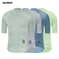 ykywbike camiseta de ciclismo profesional para hombre pantalones cortos transpirables de manga corta con bolsillos ropa de ciclismo de montana y carretera verano 2023