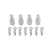 pilar de elevacion de cuerpo de metal de aleacion de aluminio mejorado para modelos de vehiculos de coches rc mjx 114 1