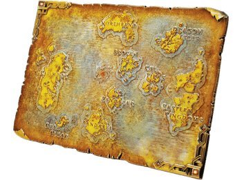 Póster - FaNaTtik World of Warcraft. Limited Edition Metal Map Azeroth