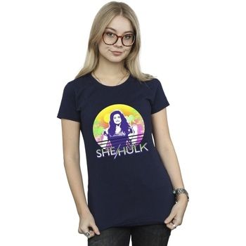 Marvel Camiseta She-Hulk: Attorney At Law Sunset para mujer
