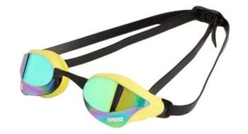 Gafas de natacion arena cobra core swipe amarillo espejo   negro