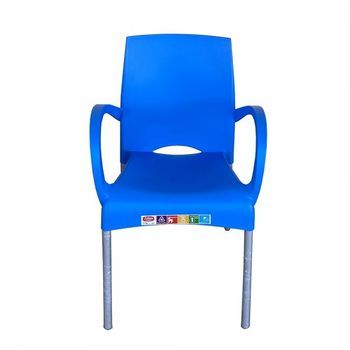 Sillon Resina Aluminio Ourika Azul