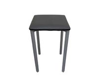 taburete bajo confo basic negro - conforama