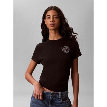 Calvin Klein Jeans Tops y Camisetas Ss Classic Left Ches para mujer