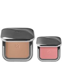kiko milano exclusive sun-kissed blush  bronze duo various shades - 08 cold almond  10 warm mauve