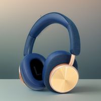 auriculares inalambricos de bluetooth 53 cascos de diadema con bass y sonido estereo supraaurales de 40 horas teische