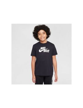 Camiseta Nike Sportswear T-Shirt Infantil Negro