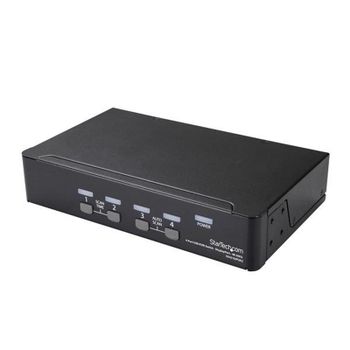 Startech Switch KVM de 4 Puertos DisplayPort con Resolución de 4K a 60Hz