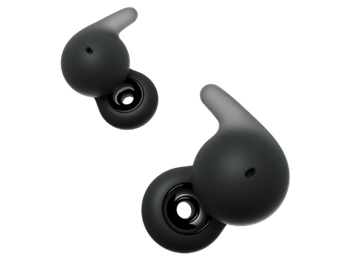 Auriculares True Wireless - Sony LinkBuds Open, Sonido Transparente, Bluetooth, 22 horas, iOS y Android, Google, Alexa, Siri, Abiertos, IPX4, Negro