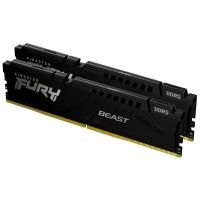 memoria ram kingston fury beast 32gb 2x16gb ddr5 6400mhz cl32 amd expo negro
