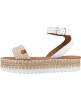 de popa sandalias mujer modelo kalamis color blanco