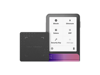 Lector de tarjetas - Ledger Flex™ + Recovery Key, Bluetooth, 1.8MB Almacenamiento, Pantalla táctil E Ink® 2.84