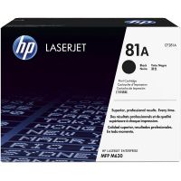hp 81a toner original laserjet negro