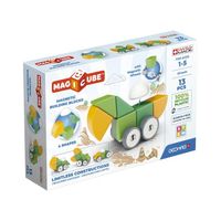 geomag magicube green wheels 13 piezas 1 ano