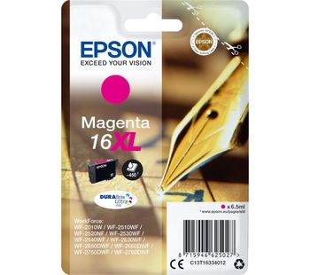 EPSON XL Pen & Crossword 16 Magenta Ink Cartridge, Magenta